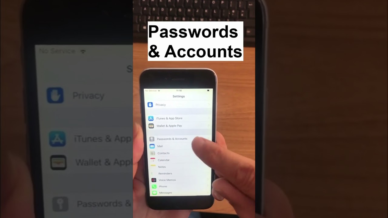 How To REMOVE Gmail Account From iPhone #shorts How To REMOVE Gmail Account From iPhone #shorts