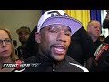 Floyd Mayweather on Maidana rematch "I feel I dominated the fight"