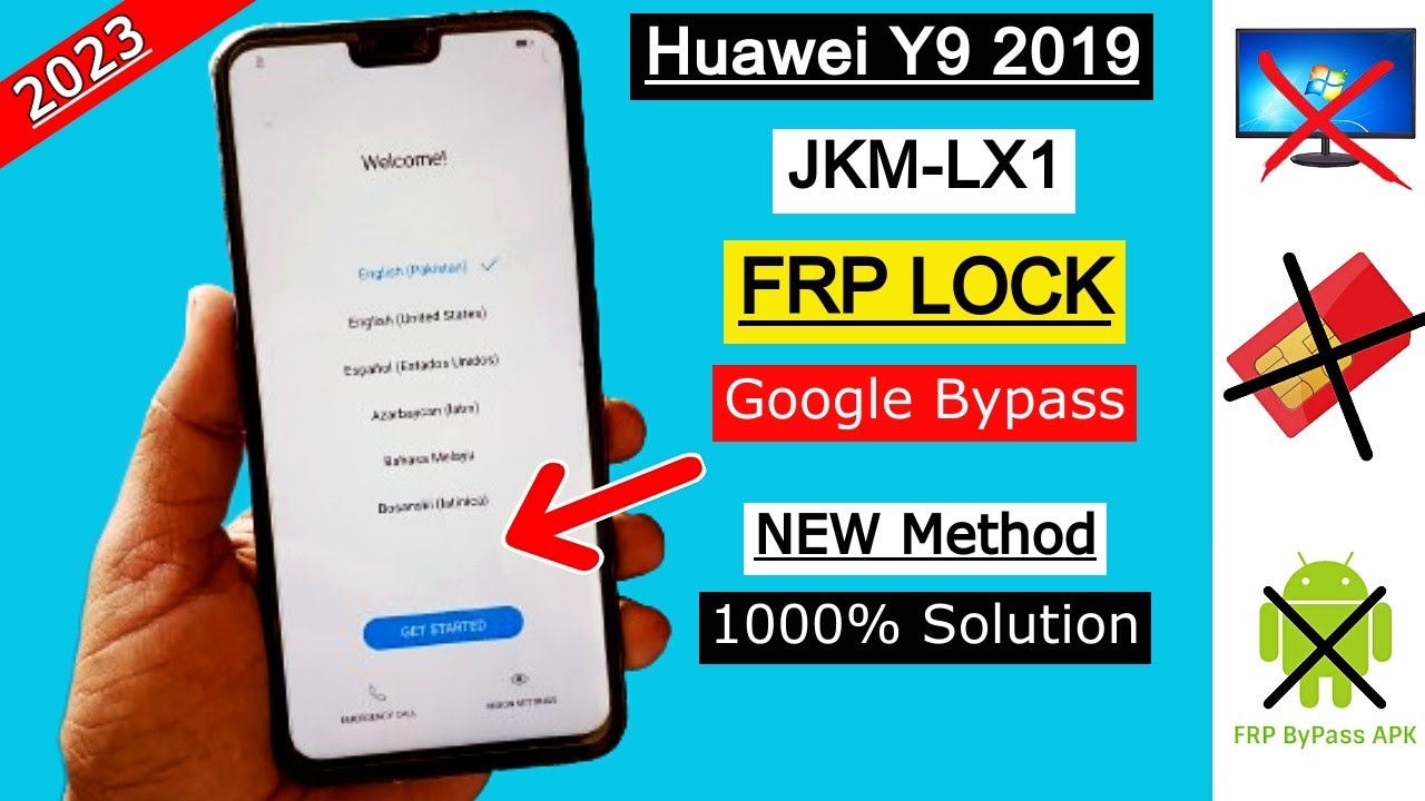 Huawei Y9 (JKM_LX1) FRP Bypass 2023 | Google Account Huawei Y9 (JKM_LX1) FRP Bypass 2023 | Google Account