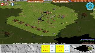 AoE 22 Random Đức Anh, Dương Còi vs Tú Xuất, Lê Thành Sơn ngày 15-3-2018