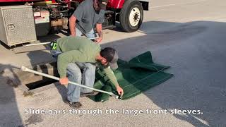 Installation of a 36" x 53" Under-Grate NoFlood Filter