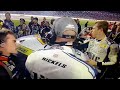 Jeff Gordon bitch slap Brad K. At NASCAR following Jimmie J. Win in Texas