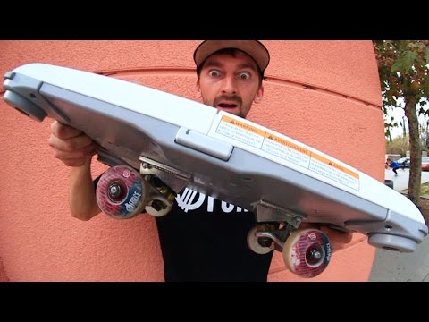 MAKING A NINTENDO WII FIT SKATEBOARD | SKATE EVERYTHING EP 11