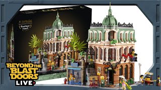 LIVE BUILD: LEGO Boutique Hotel Built Under 9 Hours