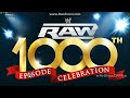 WWE 1000th EPISODE THEME SONG-Tonight is the night.