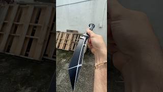 Huge Full Tang Tanto Fixed Blade