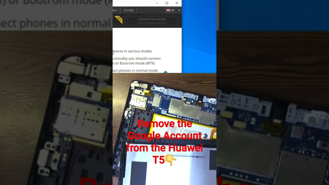 Remove Google account from Huawei T5. Remove Google account from Huawei T5.