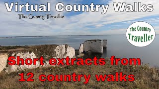 Treadmill Scenery Virtual Walks - extracts from 12 country walks during all 4 seasons of the year