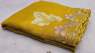 New Designer Sareesgeorgette Sareesbandej Saree