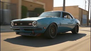 Garage Built Pure American Muscle 68 Camaro 4K