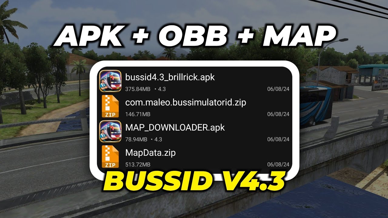 SHARE THE LATEST APK + OBB + MAP BUSSID V4.3! ANTI-FAIL SHARE THE LATEST APK + OBB + MAP BUSSID V4.3! ANTI-FAIL