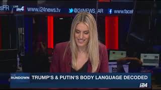 Linda Lovitch I24 video about Trump-Putin Body Language