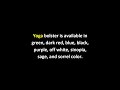 Introducing Yoga Bolster
