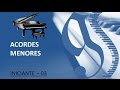 Vídeo Aula de Teclado. Iniciante 03 - Formação de Acordes Menores