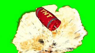 TNT Explosion - Green Screen Effect
