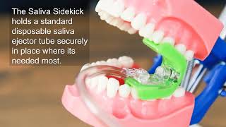 Overview of: Saliva Sidekick™ Saliva Ejector Tube Holder by Ascentcare
