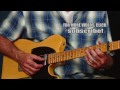 Guitar lesson learn retro Texas Blues lick ideas inspired by Jimmie Vaughan Gatemouth Brown