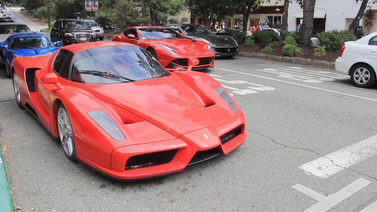 Monterey Car Week 2013 Video 2!! Ferrari LaFerrari ...