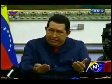 Llamado del comandante Chávez 08/12/2012