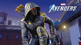 Hawkeye Endgame Ronin Suit Marvels Avengers Game Ps5