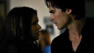TVD 2x1 - Damon figures out that Katherine pretended to be Elena | Delena Scenes