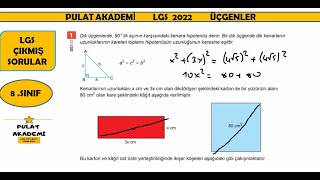 Üçgenler lgs çıkmış sorular (2021 soruları  dahil )