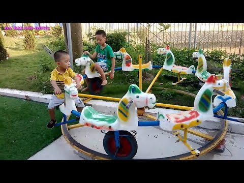 Em đi đu quay Chú Ếch con | Nhạc sôi động cho bé yêu của bạn