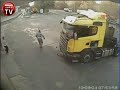 Guy Thrown Out of Truck Survives the Crash Guy Thrown Out of Truck Survives the Crash