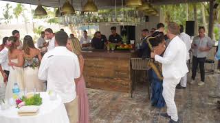 Sax Cover "Hold my hand" at Pearl Beach Club wedding