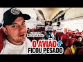 CHRIS E ALEX NÃO CABEM NA POLTRONA DO AVIÃO 😂 * Team growth volta para casa *