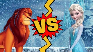 M.u.g.e.n. Battles Simba Vs Elsa The Lion King Vs Frozen