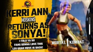 Mortal Kombat 1 Exclusive Keri Ann Hoskins Konfirmed As Sonya Blade Summerfest