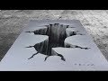 THE GATEWAY - Drawing 3D Gap Hole - Trick Art on Paper