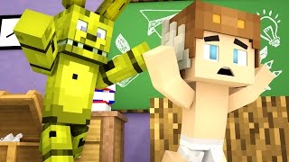 Minecraft School-FNAF Sister Location - BULLIED!