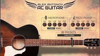 Acoustic Guitar Kontakt Library Coming Soon | Alex Antonov Ac Guitar