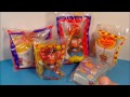 1998 MR. POTATO HEAD SET OF 5 BURGER KING KID'S MEAL TOY'S VIDEO REVIEW