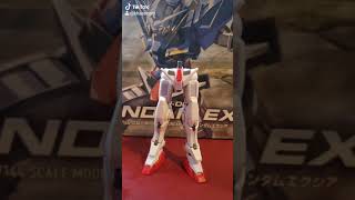 Hg 1144 Gundam Exia Embly, Poses And Comparisons