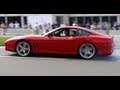 Ferrari 550 Maranello Burnout and Almost Crash - 2010 FCA Ottawa Demo Zone