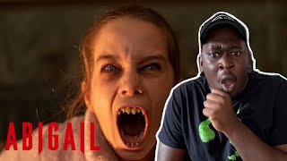 Abigail 2024 Movie Reaction First Time Watching
