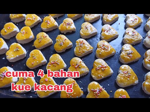 Resep Jualan - Cuma 4 Bahan Kue Kacang Super Enak Lembut Dan Lumer Dimulut || tanpa mixer