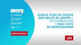 Aprende Cómo Solicitar La Reprogramación De Pago De Tu Tarjeta Oh