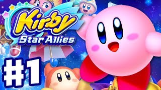 Kirby Star Allies - Gameplay Walkthrough Part 1 - Dream Land 100%! (Nintendo Switch) Kirby Star Allies - Gameplay Walkthrough Part 1 - Dream Land 100%! (Nintendo Switch)