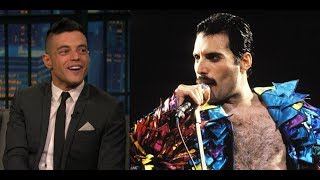 Rami Malek transforms into Freddie Mercury