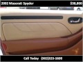 2002 Maserati Spyder Used Cars New Castle DE