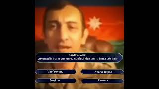 Qabil Məmmədov Milyonçu Şou