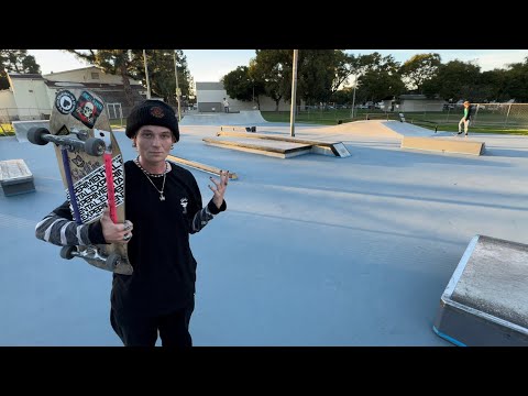 Amazing New Skatepark In LA feat. Christopher Hiett @NkaVidsSkateboarding