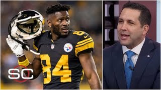 A Dispute Over A Route Might Have Ended Antonio Browns Season - Adam Schefter Sportscenter