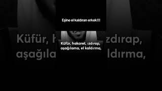 Eşine El Kaldıran Erkek . .