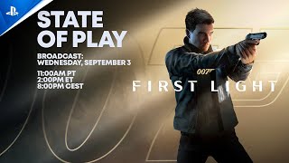 007 First Light - State Of Play Gameplay Deep Dive Ps5 Games English
