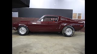 9 Second Mustang Fastback 1968 Ford Start up and run